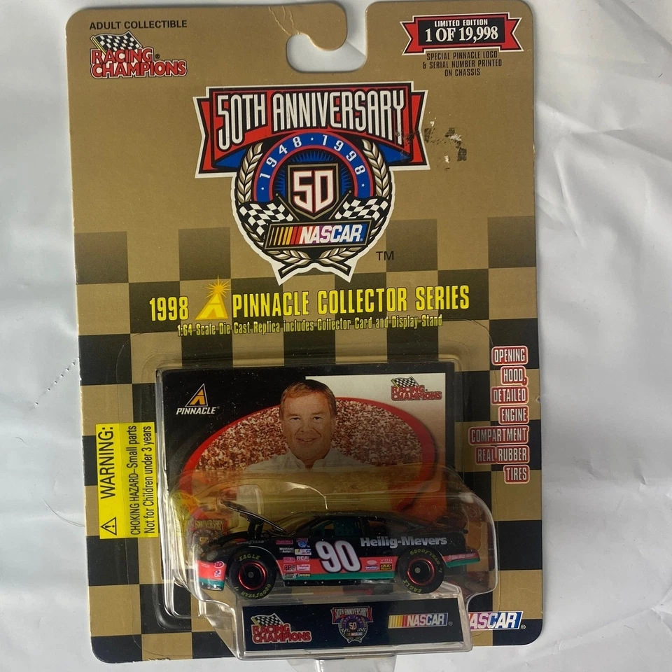 NASCAR 1998 50 aniversario Dale Earnhardt Heilig Myers 90 Pinnacle Foto 1 de 1