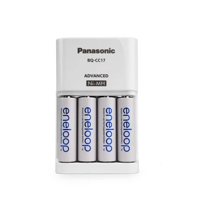 Panasonic Eneloop Smart Charger BQ-CC17 inkl.4xAA 2000mAh K-KJ17MCD40E - Bild 1 von 4