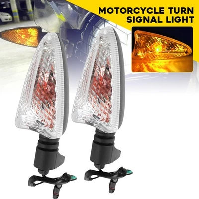 2pcs For BMW K1200R K1300S 2005-2016 Turn Signal Lights Front & Rear Amber EPU - Image 1 of 4