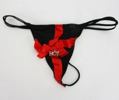 Lo último Tangas Shirley Of Hollywood 66873 Talla Única Negro/Rojo G-Strings Foto 1 de 2