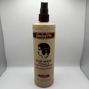Vintage 1990 M&M Sta-Sof-Fro Haarspray Extra Dry Comb Out Conditioner 16oz Neu aus altem Lagerbestand - Bild 1 von 14