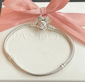Original Pandora Armband „Minnie Maus“ Pavé 925 Silber #597770CZ 18cm - Bild 1 von 1