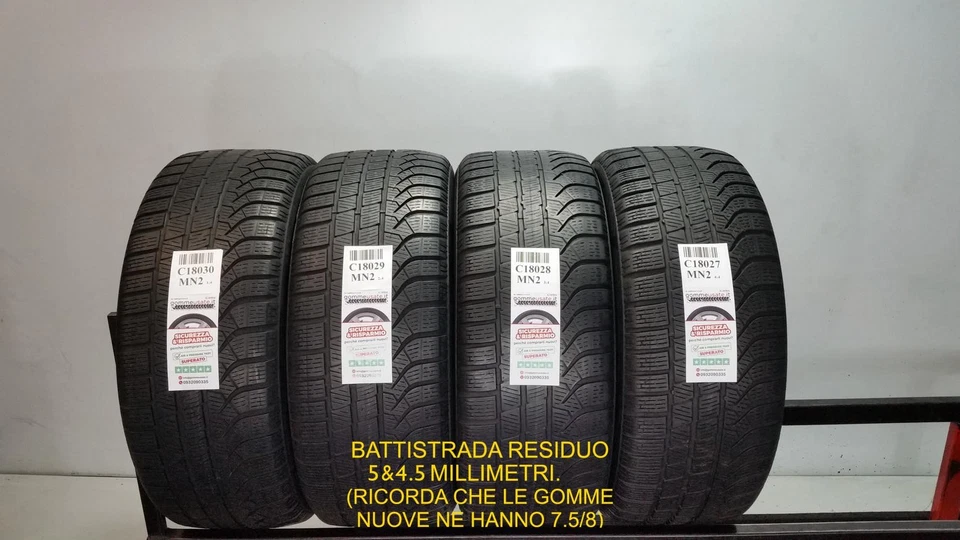 GOMME USATE  TERMICHE 245/45R18 100V PIRELLI P ZERO WINTER PNEUMATICI C18030 - Bild 1 von 1