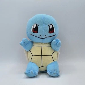 Pokemon Squirtle Blue Plush Stuffed Animal Toy 8" Tall Official Merchandise - Picture 1 of 10