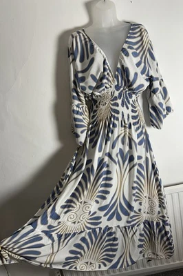 New Tiered Maxi Dress Plus size 20 22 24 Made in Italy - Image 1 of 4