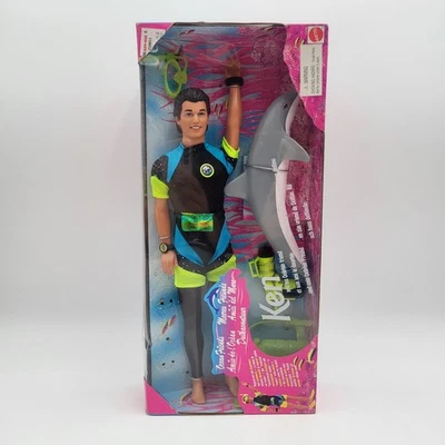 Mattel Ocean & Friends Ken And His Dolphin Friend 1996 de colección, # 15430 Foto 1 de 4