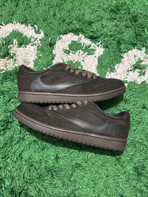 Talla 8- Travis Scott x Air Jordan 1 Retro OG SP Bajo Terciopelo Marrón. LISTO PARA ENVIAR✅ Foto 1 de 4
