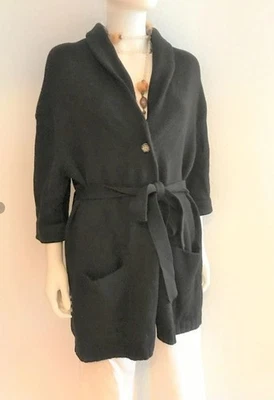 Schwarze Strickjacke von Hoss Intropia, Gr. S - Bild 1 von 4