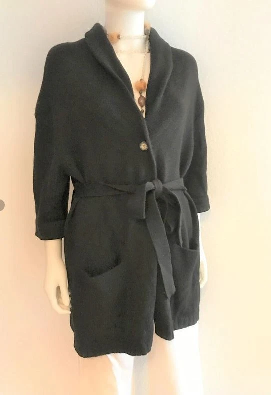 Schwarze Strickjacke von Hoss Intropia, Gr. S - Bild 1 von 4