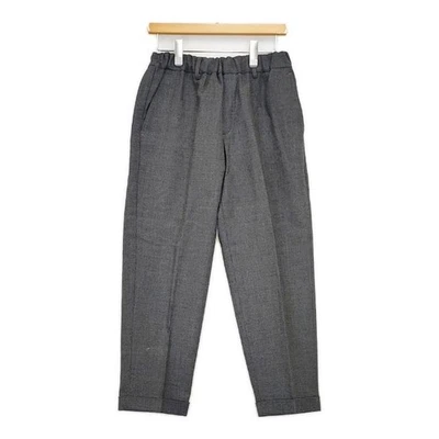 nicholson and nicholson ROBIN-SOLID Wool Slacks Easy Style Pants gray 5-0917T∞ - Imagem 1 de 4