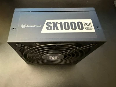 Silverstone SX1000 80 PLUS Platinum 1000W Fully Modular SFX-L Power Supply... - Image 1 of 4