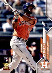 2020 Astros Topps #HOU9 Yordan Alvarez - NM-MT
