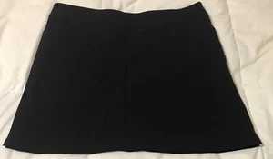 Women's PL Black Above Knee Pull On Athletic Golf New With Tags Coral Bay Skort - Picture 1 of 13