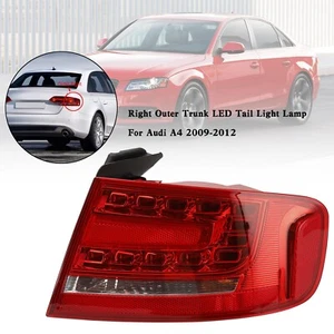 Right Outer Trunk LED Tail Light Lamp For Audi A4 2009-2012 ZE - Picture 1 of 12