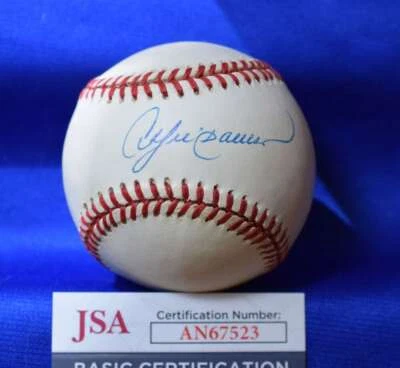 Andre Dawson JSA Certed Autograph National League ONL Signed Baseball - Image 1 of 2