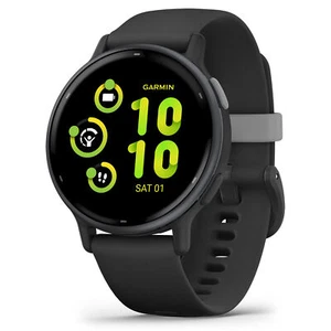 Garmin vívoactive® 5 Black/White 010-02862-10 - Picture 1 of 8