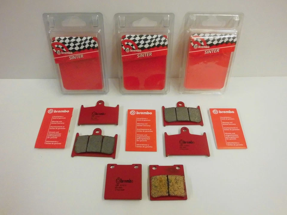Brembo Bremsbeläge Bremsklötze Bremse vorne + hinten Suzuki GSF 1200 GSXR 750 - Bild 1 von 1