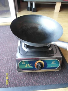 Gasherd Wokbrenner 1 flammig Piezo Zündung Zündsicherung Druckminderer Schlauch - Bild 1 von 24