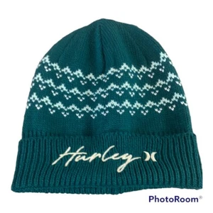 hurley beanie hat Green Unisex OS NWT - Picture 1 of 4