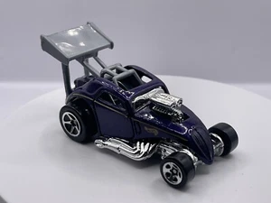 Hot Wheels 1999 Fiat 500C Purple/Silver LOOSE - Picture 1 of 6