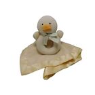 Carter's Lovey Duck Ring Rattle Yellow Plush Security Blanket