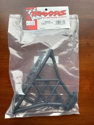 TRAXXAS 6836 Bumper, rear/ bumper mount, rear (black) - Image 1 of 2
