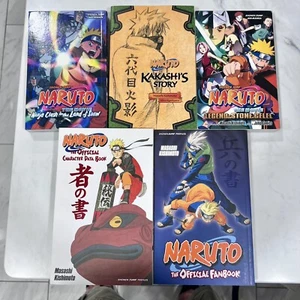 Naruto Buchpaket Lot 5 Manga, Kakashi’s Story, Naruto Film, Daten & Fanbuch - Bild 1 von 6