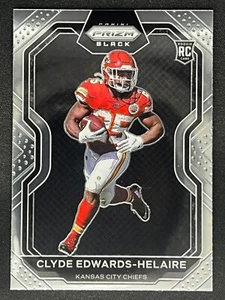 CLYDE EDWARDS-HELAIRE 2020 Panini Chronicles Prizm Black Rookie RC | Chiefs - Imagen 1 de 2