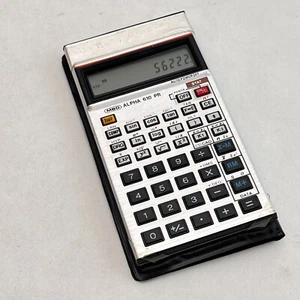 MBO Alpha 610 PR Scientific Calculator – Vintage Rechner mit Etui - Photo 1/6