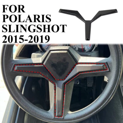 Panel de cambio de marchas de control central estilo carbono moldura para Polaris Slingshot 2015+ Foto 1 de 4