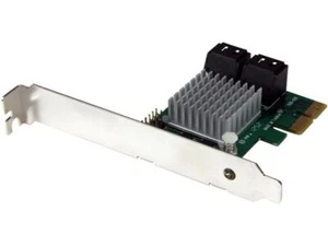 StarTech.com 4-Port PCI-Express SATA III 6Gbps RAID Controller Card Model - Picture 1 of 5