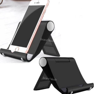 2x Universal Handy Halter Tischständer Halterung für iPad iPhone Samsung Tablet - Bild 1 von 6