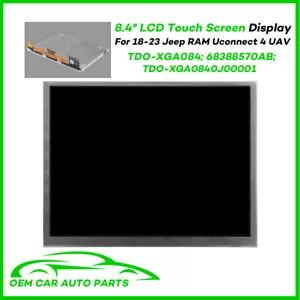 TDO XGA084 Blue Silver Replacement 8.4" Uconnect 4C UAQ LCD Monitor Touch Screen - Picture 1 of 8