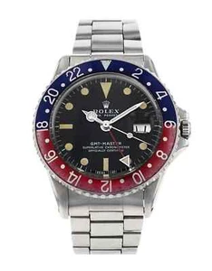 Rolex GMT Master 1675 Steel 40mm Black Dial Watch - Picture 1 of 6