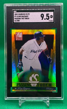 2002 Donruss Elite Tony Gwynn Xavier Nady Passing The Torch /500 SGC 9.5 #PT-8