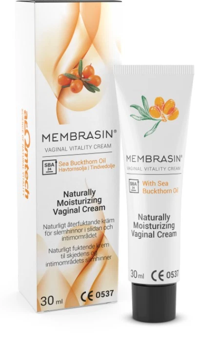 Crema de vitalidad vaginal Membrasin aceite de espino amarillo 30 ml Foto 1 de 1