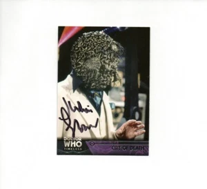 Doctor Who Trading Card Topps #27 Signed by Julian Glover - Picture 1 of 1