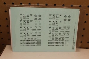 HO DECALS/ K4 DECALS P&LE HOPPERS - Picture 1 of 1