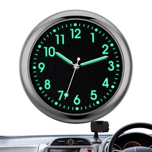 Stick On Clock For Car Dashboard Quartz Automotive Replacement Clocks - Picture 1 of 12