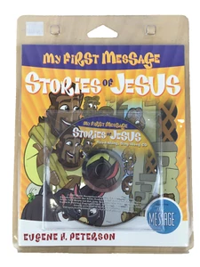 My First Message Stories of Jesus Read Along Sing Along Book & CD 2007 - NEW - Foto 1 di 4