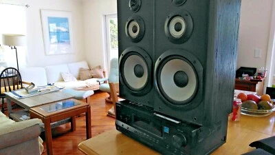 SONY SS-B3000 120 W Bookshelf Speakers (2) & SONY STR-DH700 AV MULTI CH RECEIVER - Image 1 of 4