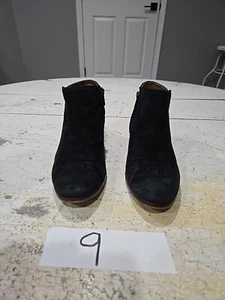 Sam Edelman 32135 Petty Stiefel Wildleder schwarz Knöchel Damengröße 9,5 - Bild 1 von 6