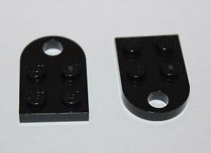 Lego Black Plate 3x2 with Hole ref 3176/set 8466 8868 4483 740 8096 8280 7838