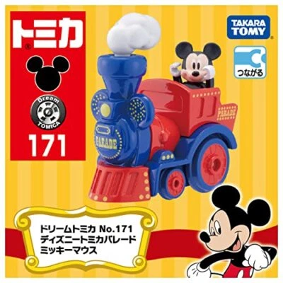 TAKARA TOMY Dream Tomica No.171 Disney Tomica Parade Mickey Mouse Minicar Car  - Image 1 of 4