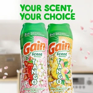 Tango 2-In-1 Laundry Scent Booster Beads, Strawberry and Shea Scent, 21.1 Oz, La - Picture 1 of 8