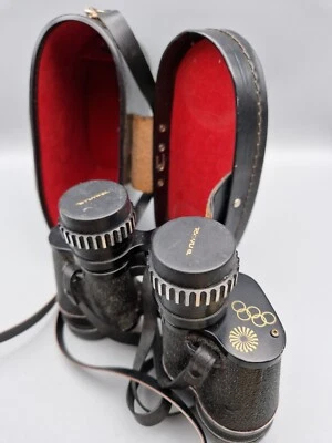 Fernglas, Vintage Olympiade 1972, mit Original-Köcher - Bild 1 von 4