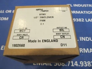 Spirax Sarco 1/2"Tri-Clamp BTM7 Steam Trap, 1802660, 316L SS New Unused Surplus - Picture 1 of 7