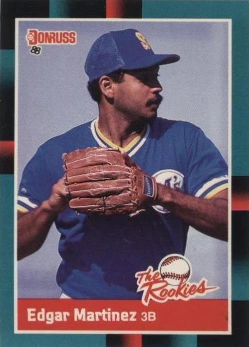 1988 Donruss The Rookies - Edgar Martinez Edwin Nunez #36