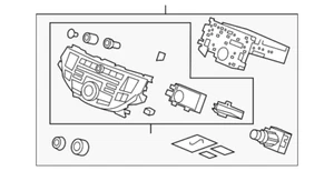 Original Honda Radio 39100-TA0-A91ZB - Imagen 1 de 2