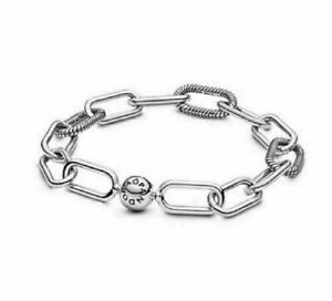 Authentic Pandora sterling silver 925 ALE ME Link Bracelet size 20cm